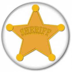 Toy Story Woody Sheriff Costume Button halloween costume